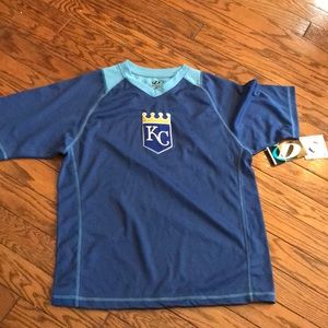 NWT Men’s Med KC Royals / MLB Blue Shirt ⚾️❤️